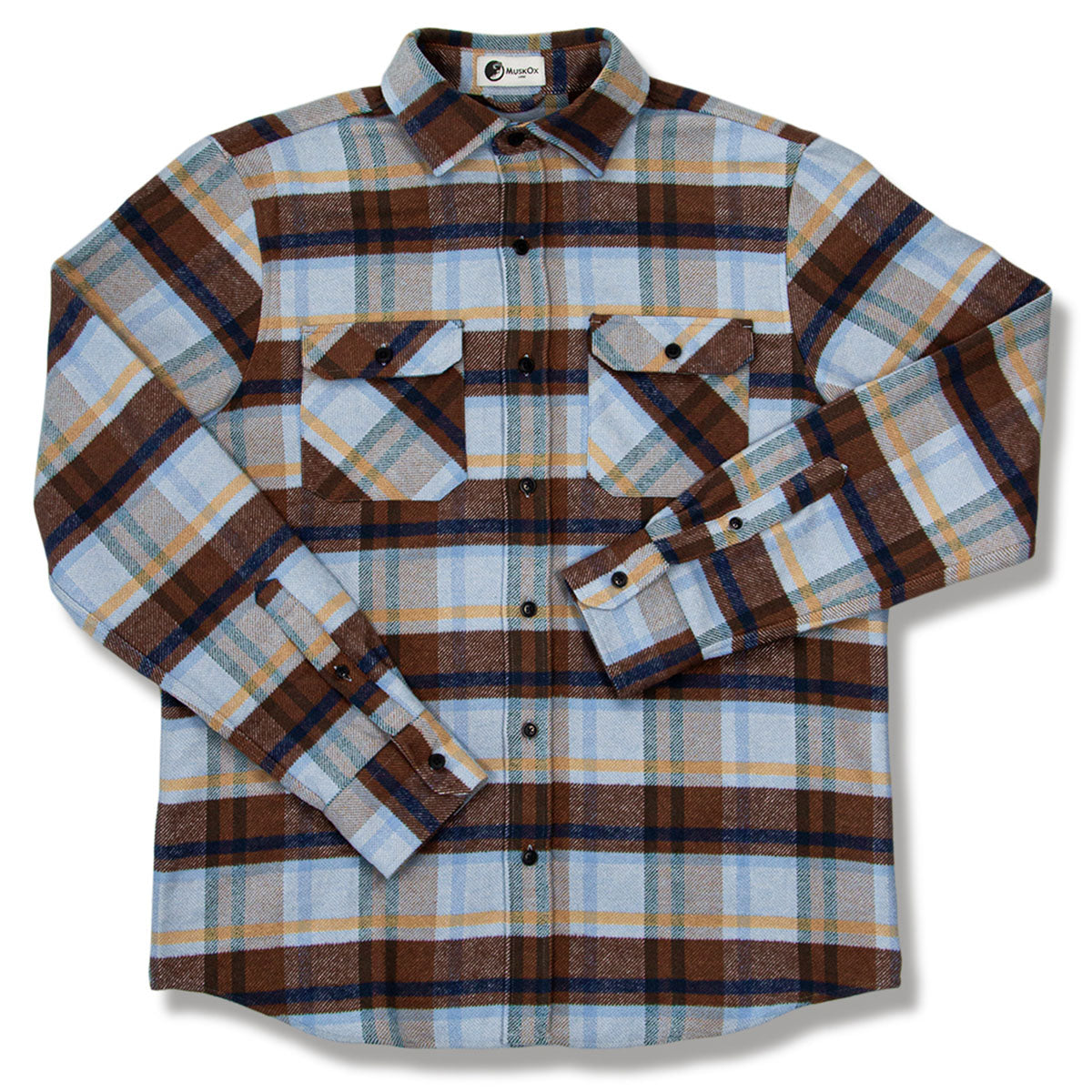 Muskox Flannels Three Seasons Flannel, Soft and Durable Flannel Shirt for Men XXXL / Pine
