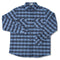 Grand Flannel in Cadet Blue, 100% Cotton Flannel Shirt for Men