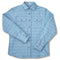 Grand Flannel Shirt for Men in Glacier Blue by MuskOx Flannels