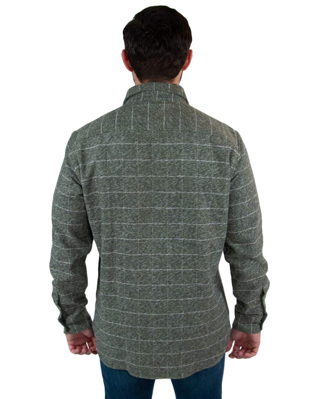 dark green flannel mens