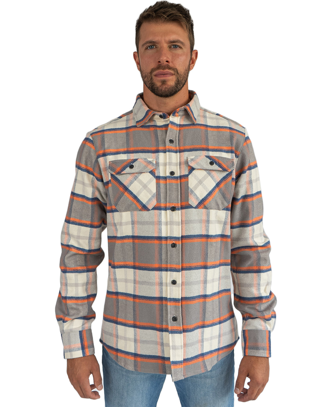Grand Flannel, Plaid Salmon