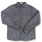 The Grand Flannel in Steel Grey and Slate by MuskOx Flannels, 100% Heavyweight Cotton Flannel Shirt for Men