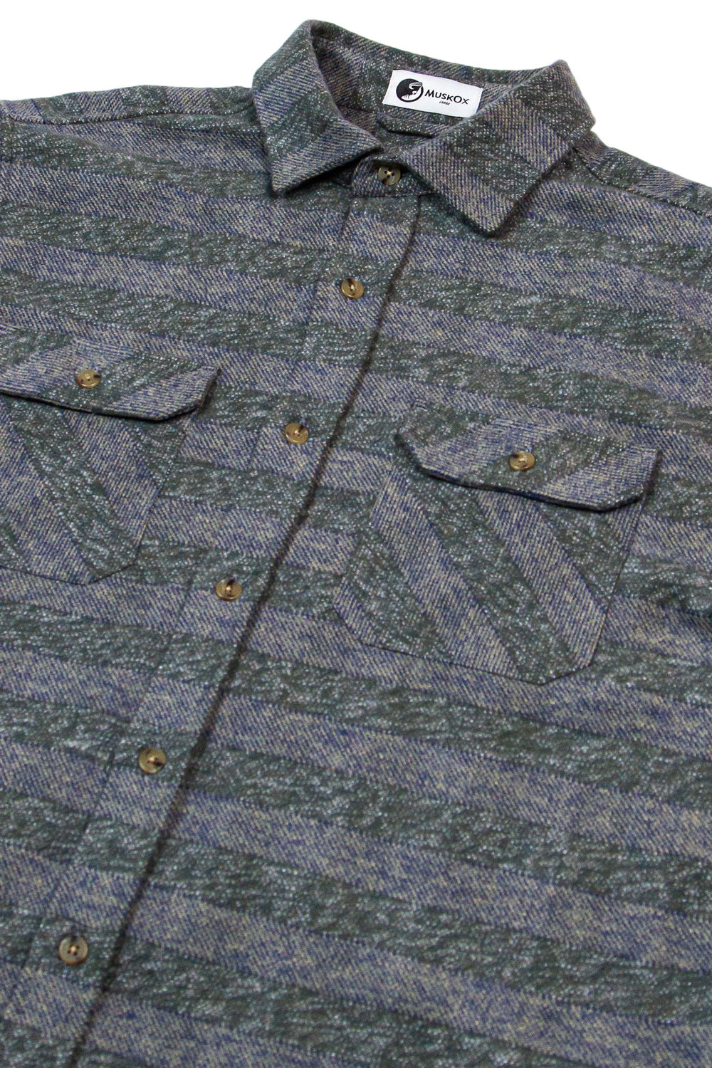 Moss Gingham Heavyweight Grand Flannel by MuskOx
