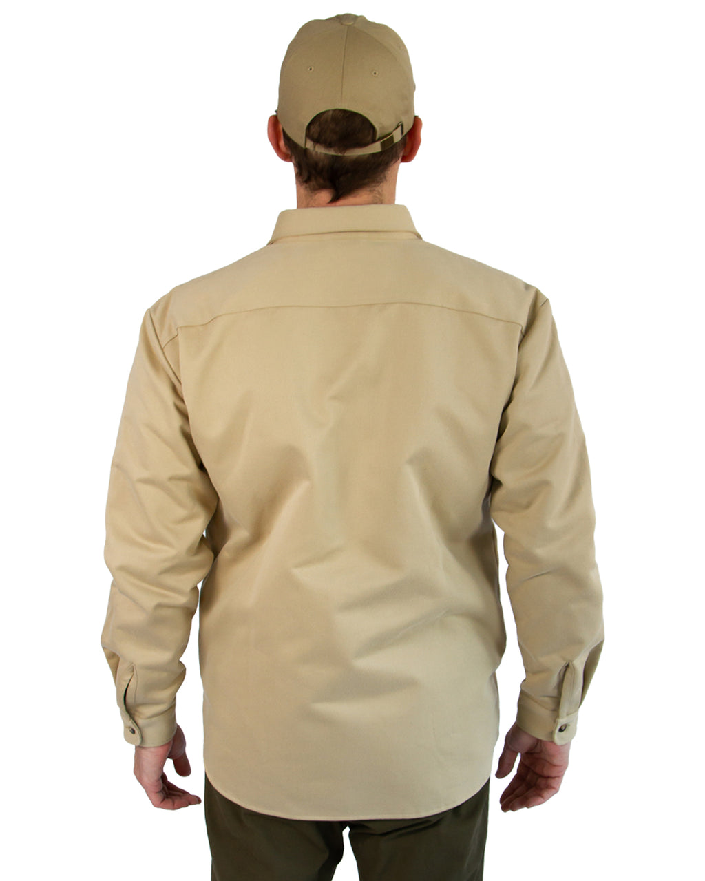 Lined Yukon Flannel Jacket for Men in Tan