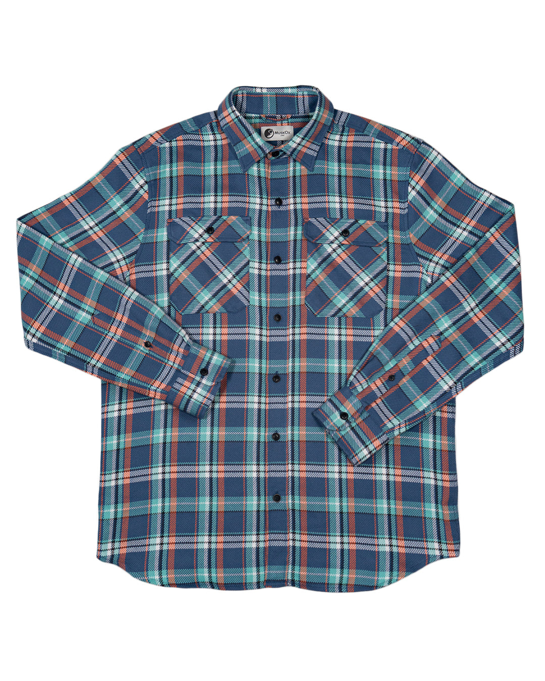 Naked Grand Flannel, Tidal Blue