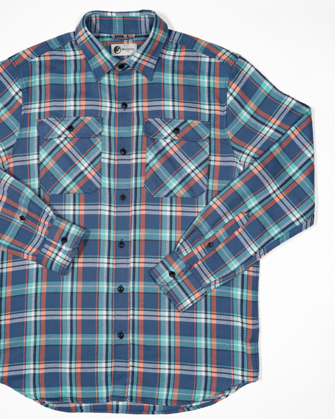 Naked Grand Flannel, Tidal Blue