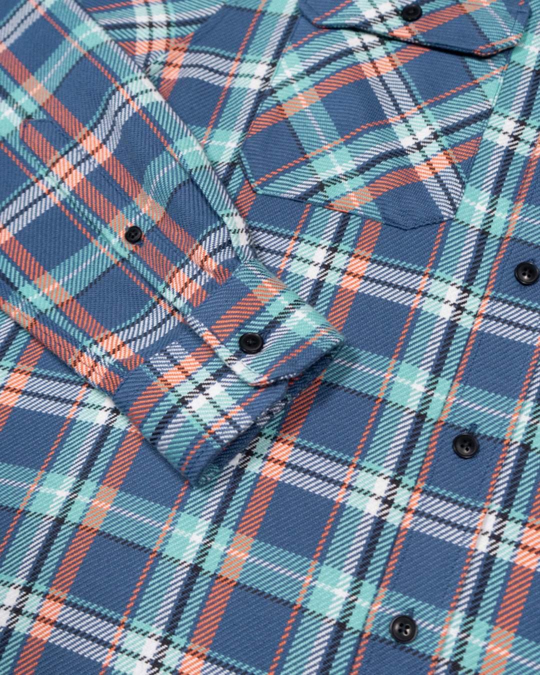 Naked Grand Flannel, Tidal Blue