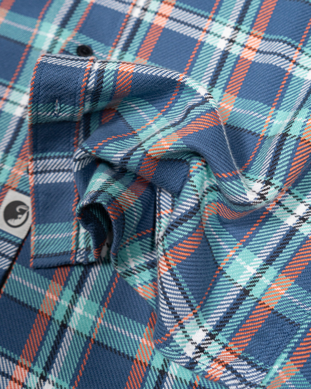 Naked Grand Flannel, Tidal Blue