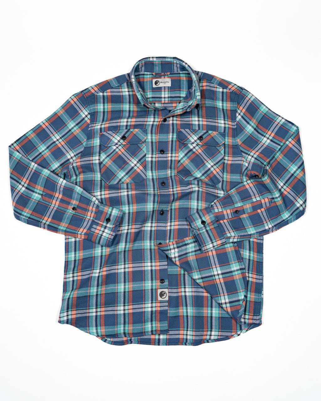 Naked Grand Flannel, Tidal Blue