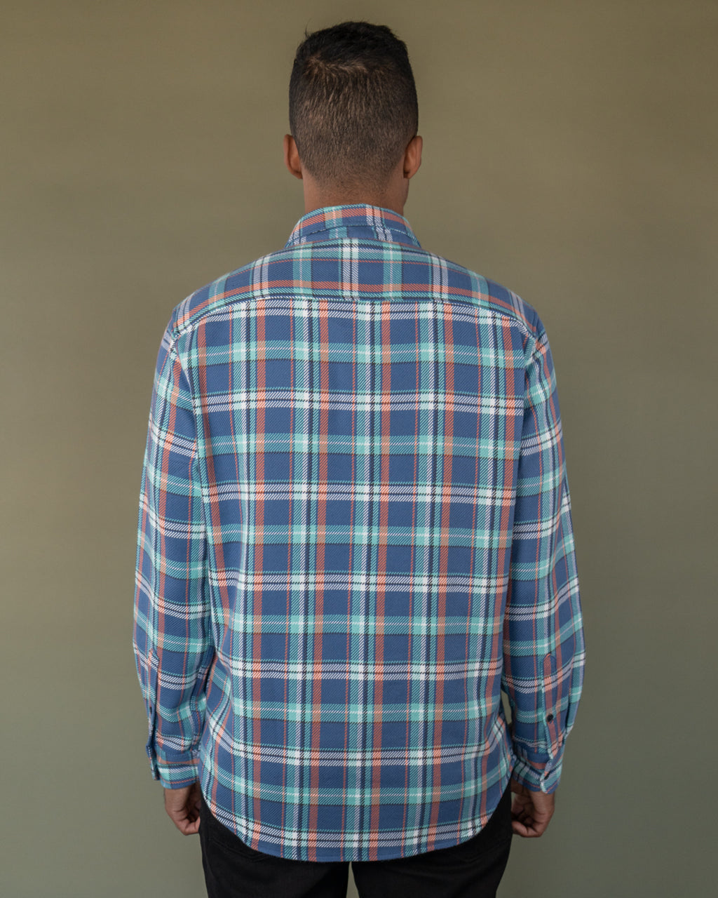 Naked Grand Flannel, Tidal Blue