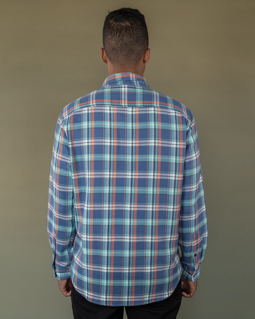 Naked Grand Flannel, Tidal Blue