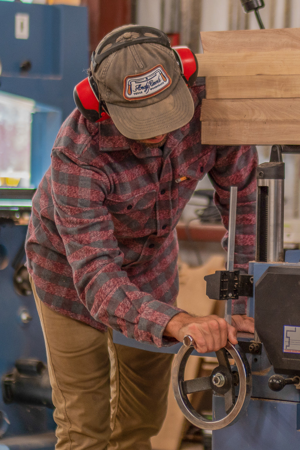 Grand Flannel by MuskOx in Burgundy, 100% cotton flannel shirt for men