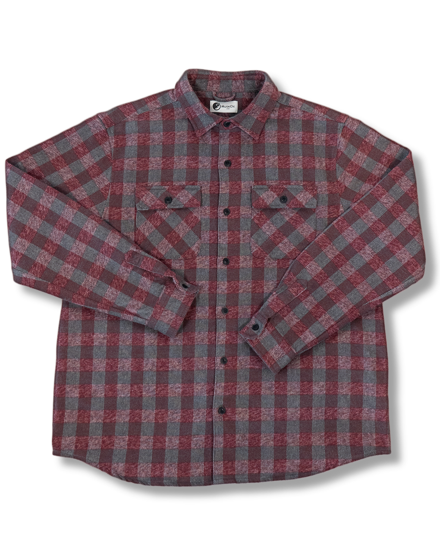 Relaxed Fit Burgundy