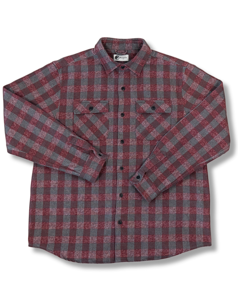 Relaxed Fit Burgundy