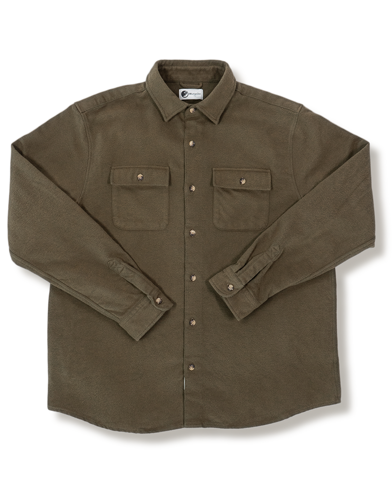 Grand Flannel, Hemlock, Relaxed Fit