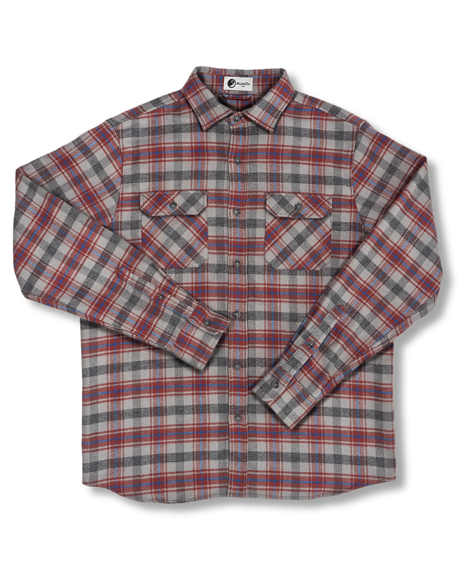 Field Grand Flannel Sedona Red