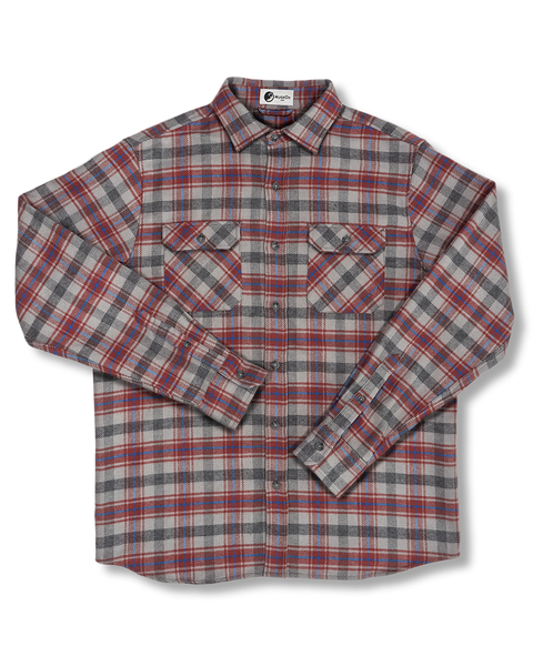 Soft Flannel Shirt for Men in 100% Cotton, Field Grand Flannel in