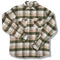 MuskOx Three Seasons Flannel in Pine, 100% cotton lightweight flannel shirt for men