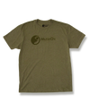 MuskOx Outdoor Apparel Military Green Logo Tee