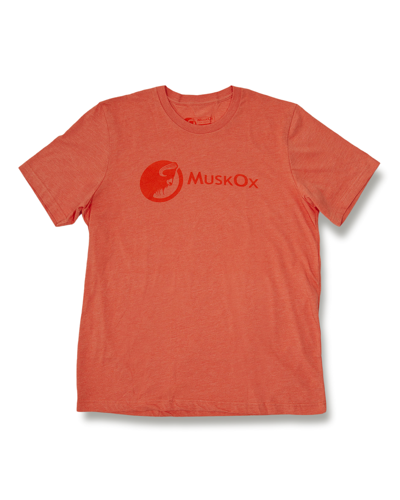 MuskOx Apparel Tee Shirt Orange