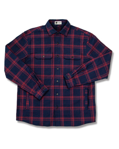 MuskOx Flannels Burgundy Flannel Jacket