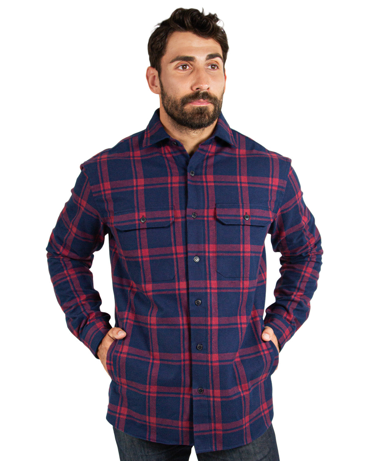 Yukon Flannel, Heavyweight & Rugged Flannel Jacket by MuskOx MuskOx