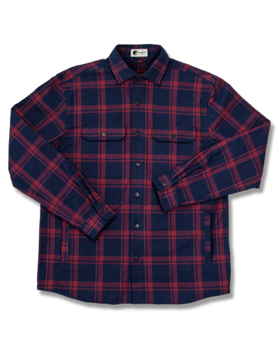 MuskOx Flannels Burgundy Flannel Jacket