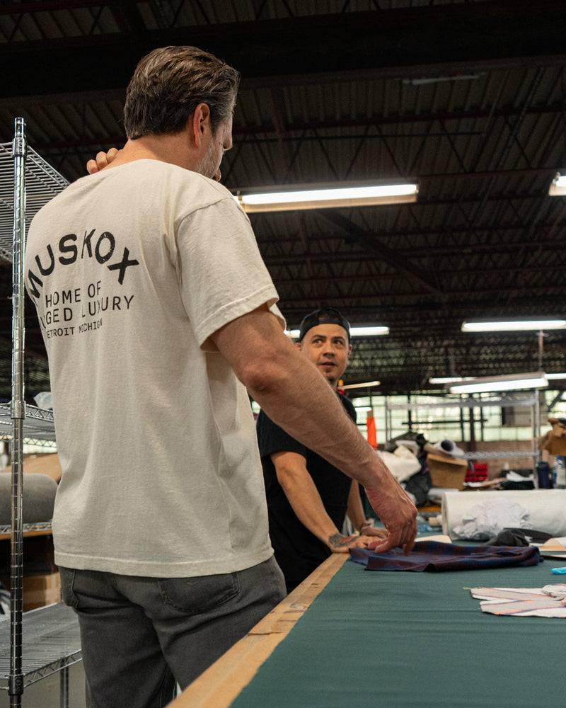 American-Made Heavyweight Cotton T-Shirt for Men