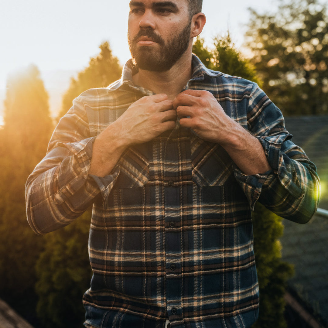 Man in MuskOx Flannel