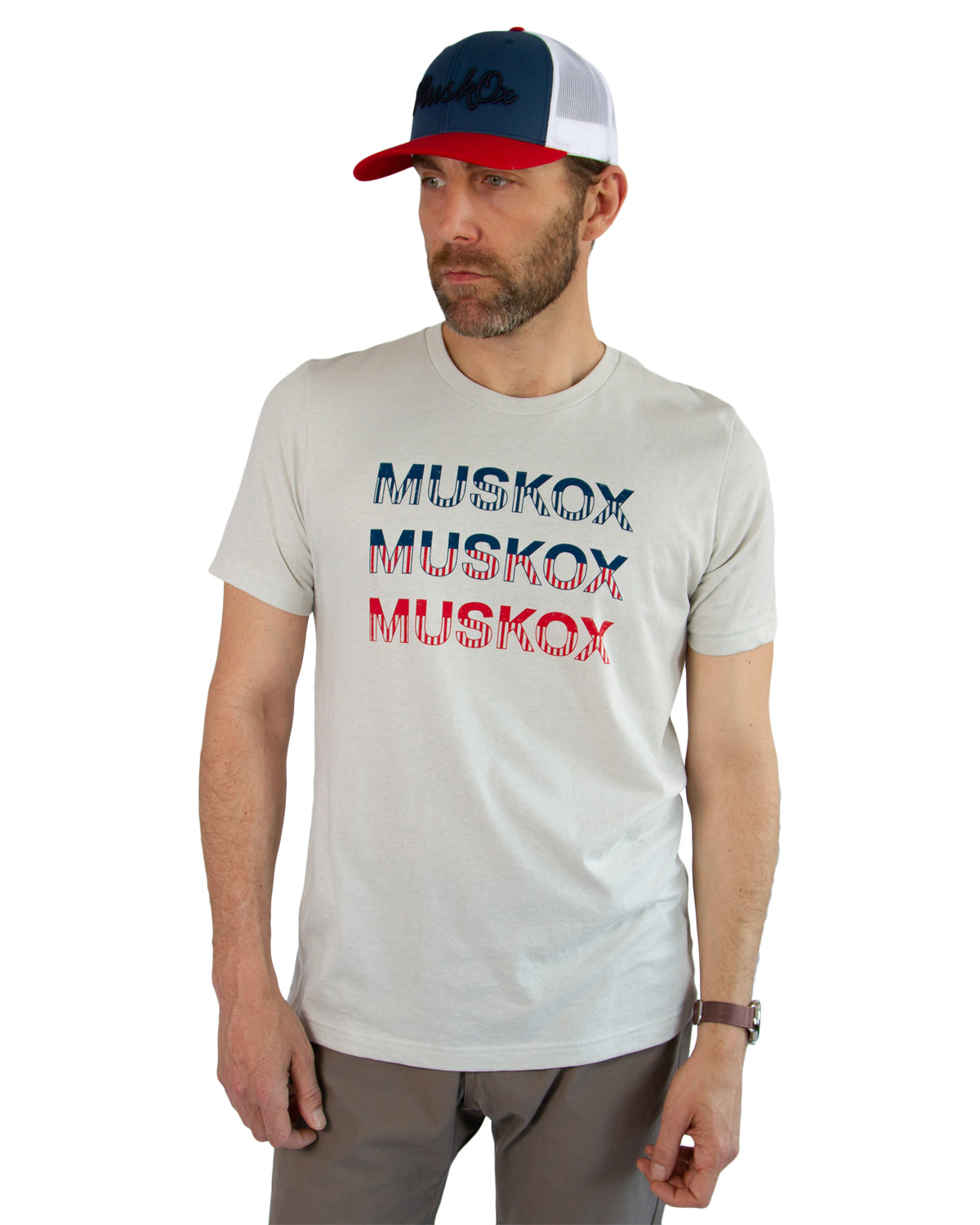MuskOx Front Runner Tee, Ringspun Soft Cotton Tee