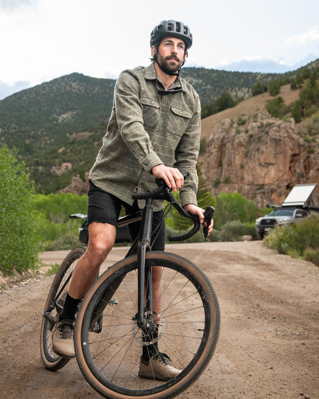 Grand Flannel in Moss by MuskOx Heavyweight Flannels