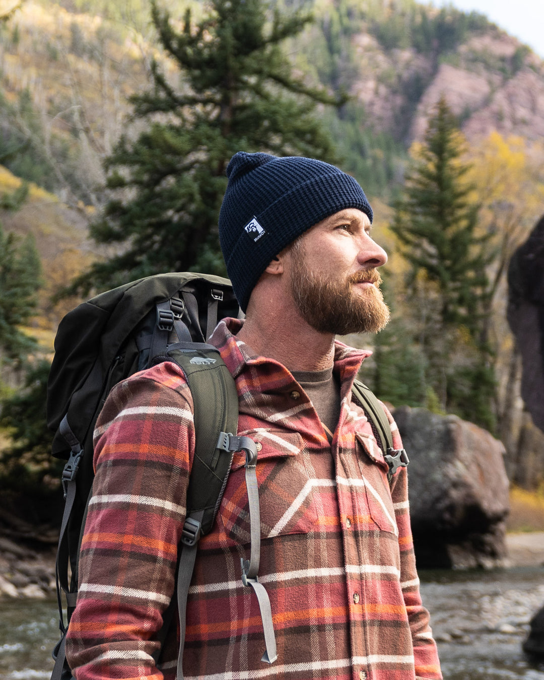 MuskOx Summit Beanie in Navy