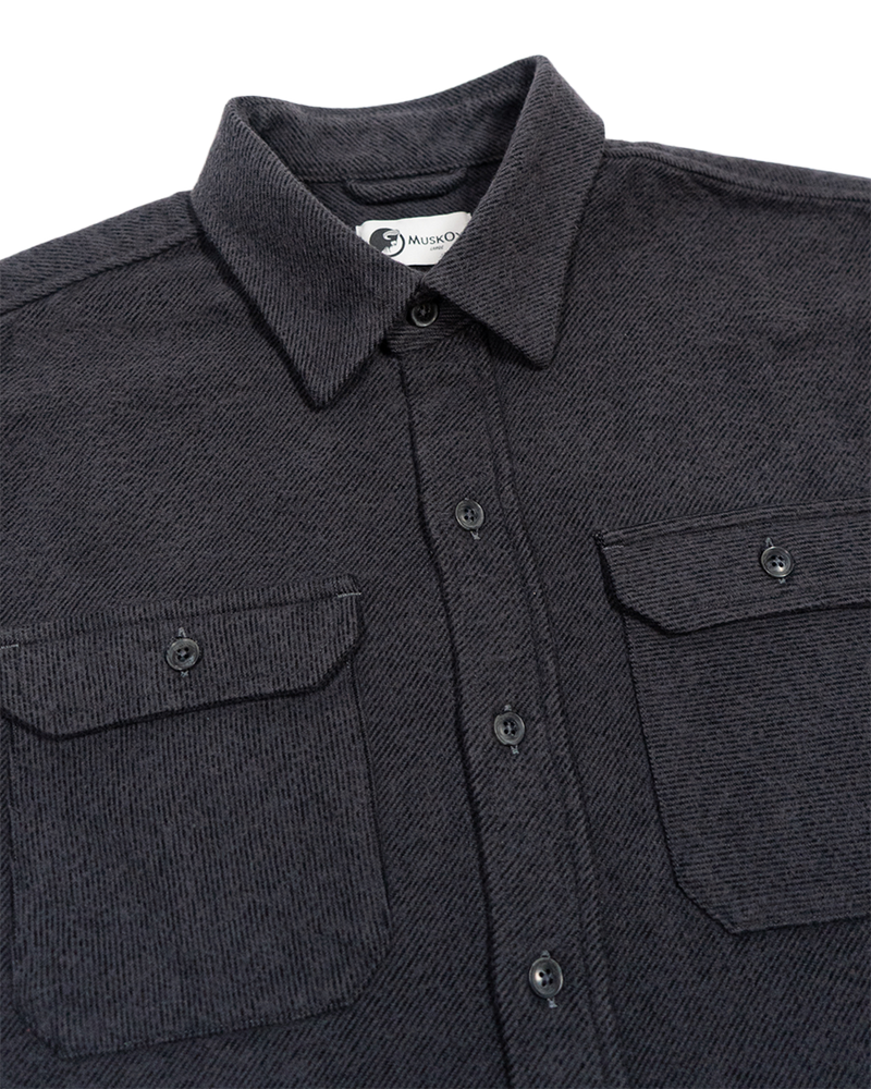 Grand Flannel, Charcoal