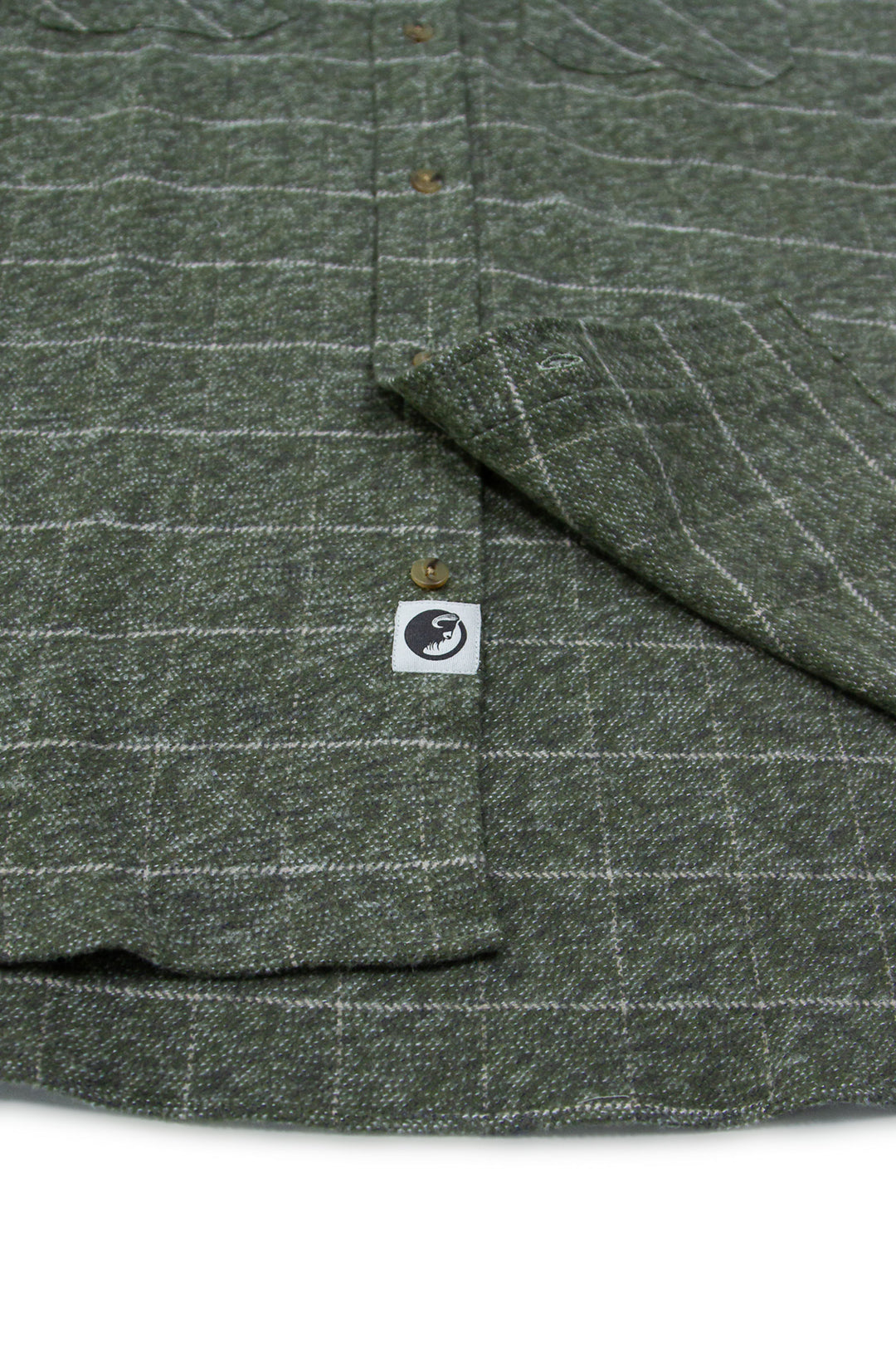 The Grand Flannel in Moss Green By MuskOx. Heavyweight Flannel. MuskOx Apparel The Grand Flannel, Burgundy, Red. 100% Cotton, Durable Flannel Shirt. Our flannels are made of a heavy duty cotton twill with a soft brushed finish so you can be prepared for any adventure without sacrificing comfort. Since we want you to be built for every occasion, we've included two secure chest pockets for you to bring your vitals along.