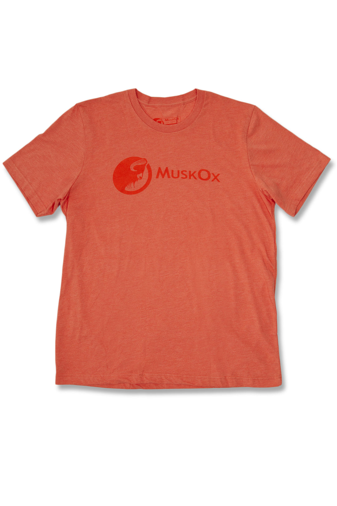 MuskOx Outdoor Apparel Orange Logo Tee